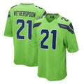 Seanshop S.Seahawks #21 Devon Witherspoon Player Green Home Game Stitched Jerseys