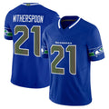 Seanshop S.Seahawks #21 Devon Witherspoon Player Royal Rivalries Vapor Limited Home Game Stitched Jerseys