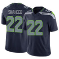 Seanshop S.Seahawks #22 Rashid Shaheed Player Navy Limited Vapor F.U.S.E. Home Game Stitched Jerseys