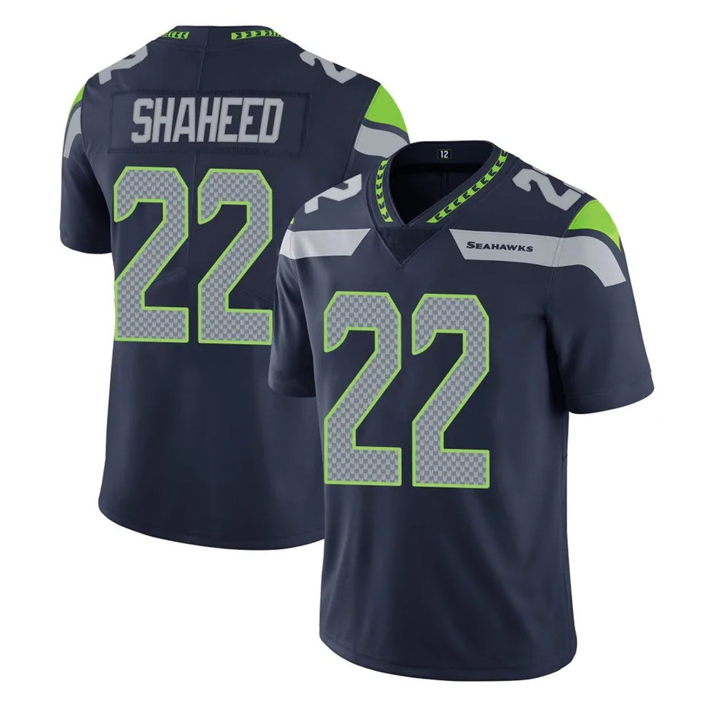 Seanshop S.Seahawks #22 Rashid Shaheed Player Navy Limited Vapor Untouchable Home Game Stitched Jerseys