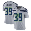Seanshop S.Seahawks #39 Ty Okada Player Gray Limited Vapor Untouchable Home Game Stitched Jerseys