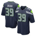 Seanshop S.Seahawks #39 Ty Okada Player Navy Home Game Stitched Jerseys