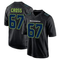 Seanshop S.Seahawks #67 Charles Cross Player Black Limited Fashion Home Game Stitched Jerseys
