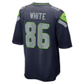 S.Seahawks #86 Ricky White College Navy Team Game Jersey