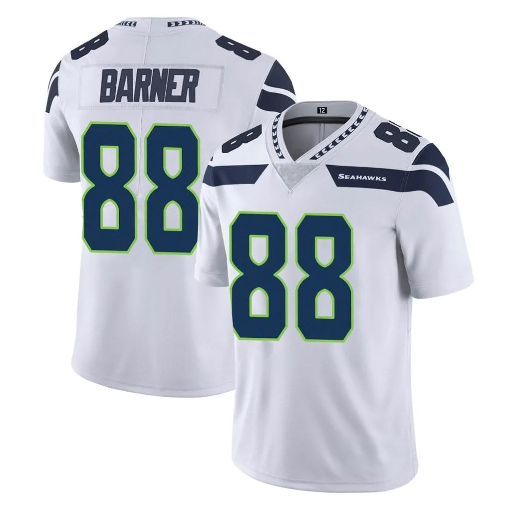 Seanshop S.Seahawks #88 AJ Barner Player White Limited Vapor Untouchable Home Game Stitched Jerseys