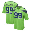 Seanshop S.Seahawks #99 Leonard Williams Player Green Home Game Stitched Jerseys
