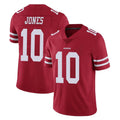 Seanshop SF.49ers #10 Mac Jones Player Red Limited Vapor Untouchable Home Game Stitched Jerseys
