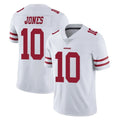 Seanshop SF.49ers #10 Mac Jones Player White Limited Vapor Untouchable Home Game Stitched Jerseys