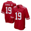 Seanshop SF.49ers #19 Deebo Samuel Sr. Player Red Home Game Stitched Jerseys