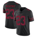 Seanshop SF.49ers #23 Christian McCaffrey Player Black Alternate Limited Vapor Untouchable Home Game Stitched Jerseys
