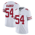 Seanshop SF.49ers #54 Fred Warner Player White Limited Vapor Untouchable Home Game Stitched Jerseys