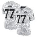 Seanshop SF.49ers #77 Dominick Puni Player Arctic Camo Limited Salute To Service Home Game Stitched Jerseys