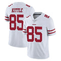 Seanshop SF.49ers #85 George Kittle Player White Limited Vapor Untouchable Home Game Stitched Jerseys