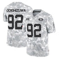 Seanshop SF.49ers #92 Osa Odighizuwa Player Arctic Camo Limited Salute To Service Home Game Stitched Jerseys