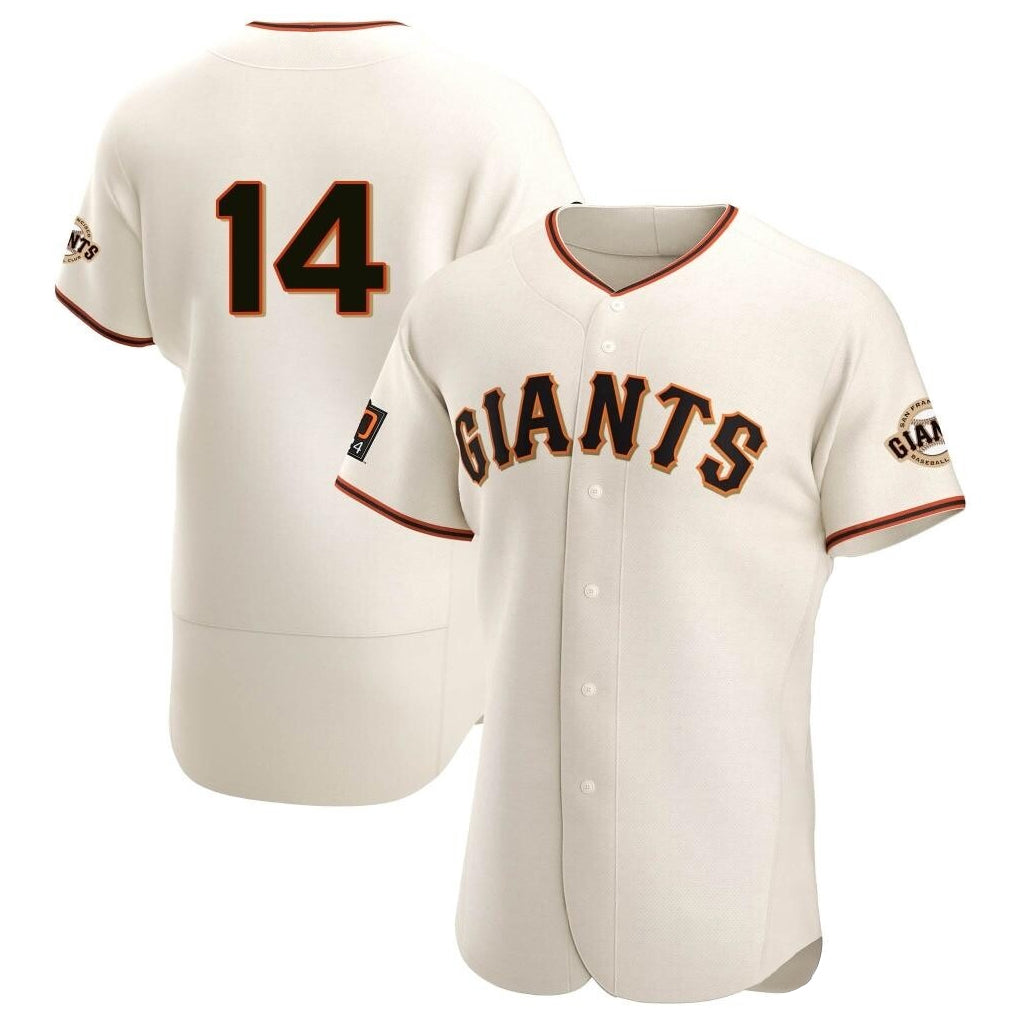 Seanshop SF.Giants #14 Patrick Bailey Player Cream Home Limited Elite Stitched Jerseys