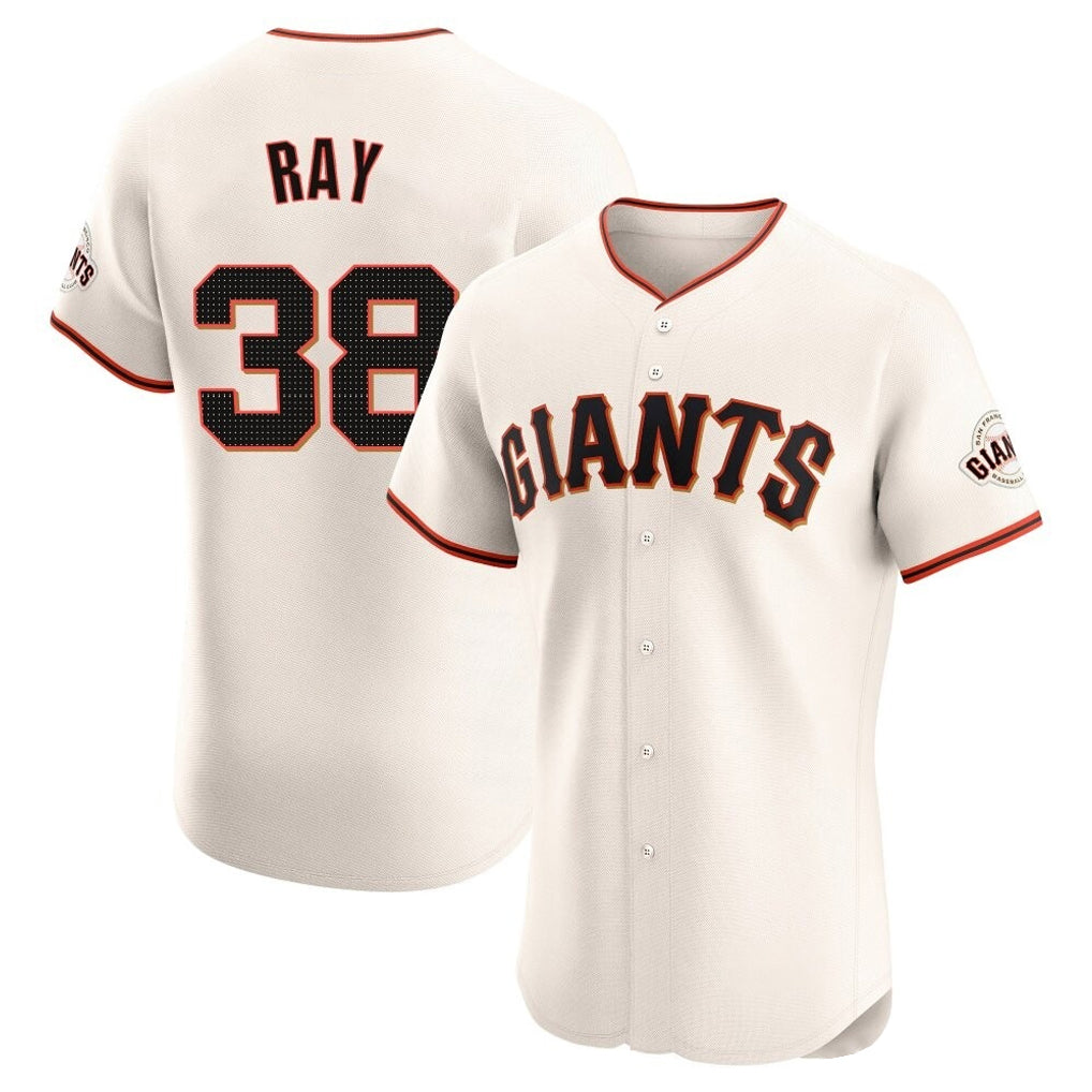 Seanshop SF.Giants #38 Robbie Ray Player Cream Home Limited Elite Stitched Jerseys