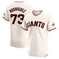 Seanshop SF.Giants #73 Randy Rodriguez Player Cream Home Limited Elite Stitched Jerseys