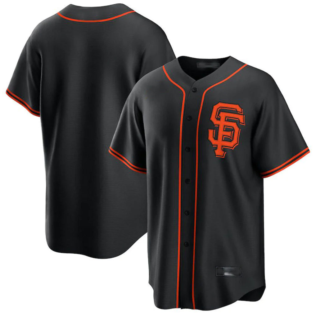 Seanshop SF.Giants Blank Player Black 2026 Home Game Stitched Jerseys