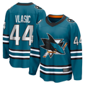 Seanshop SJ.Sharks #44 Marc-Edouard Vlasic Teal Home Breakaway Player Jerseys