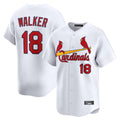 Seanshop  St. Louis Cardinals #18 Jordan Walker Player White Home Limited Stitched Jerseys
