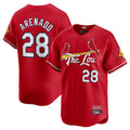 Seanshop  St. Louis Cardinals #28 Nolan Arenado Player Red City Connect Limited Stitched Jerseys
