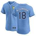 Seanshop  T.Bay Rays #18 Shane McClanahan Player Light Blue Home Limited Stitched Jerseys