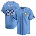 Seanshop  T.Bay Rays #22 Griffin Jax Player Light Blue Home Limited Stitched Jerseys