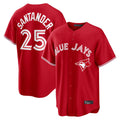 Seanshop  T.Blue Jays #25 Anthony Santander Player Red Home Limited Stitched Jerseys