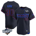 Seanshop  T.Blue Jays #30 Alejandro Kirk Player Black 2025 World Series City Connect Stitched Jerseys