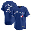 Seanshop  T.Blue Jays #4 George Springer Player Royal Home Limited Stitched Jerseys