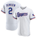 Seanshop  T.Rangers #2 Marcus Semien Player Gold Collection Limited White Elite Stitched Jerseys