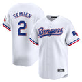 Seanshop  T.Rangers #2 Marcus Semien Player White Home Limited Stitched Jerseys
