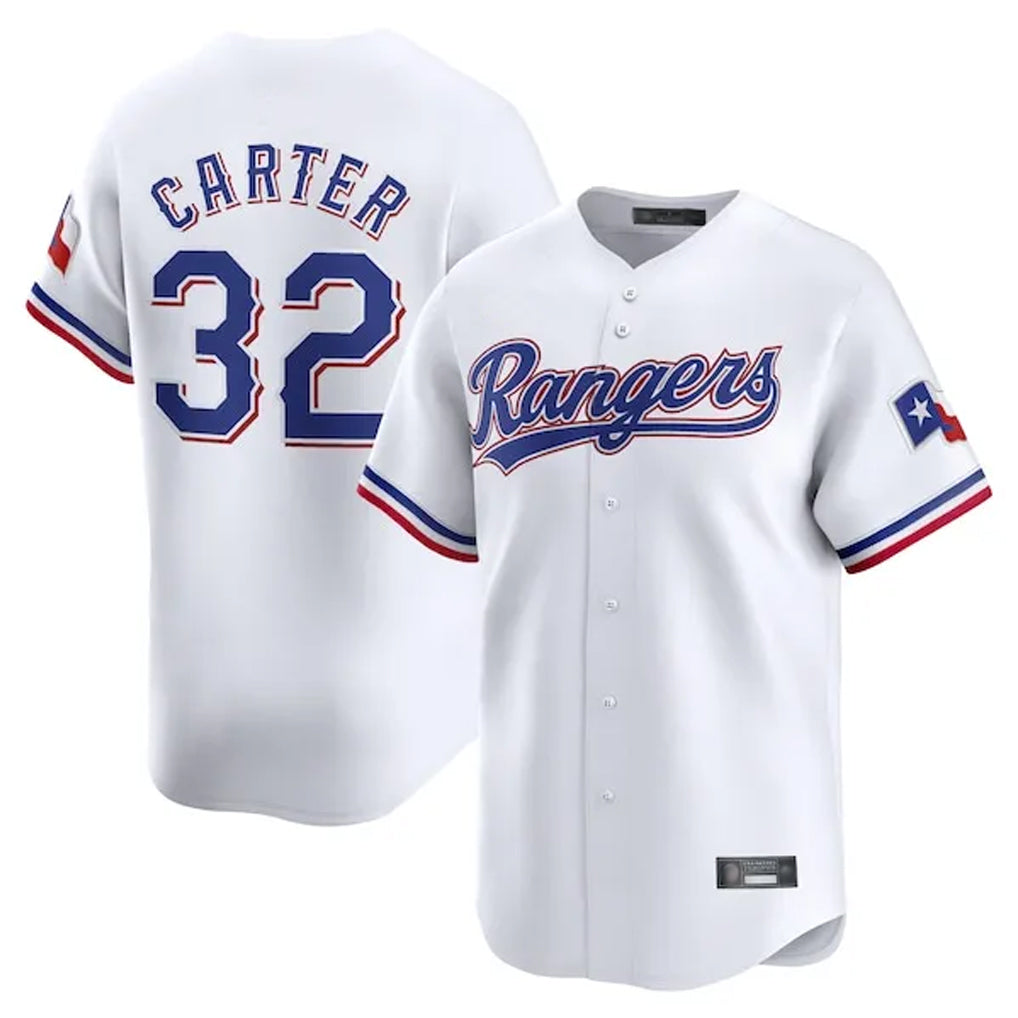 Seanshop  T.Rangers #32 Evan Carter Player White Home Limited Stitched Jerseys