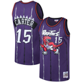 Seanshop T.Raptors #15 Vince Carter Mitchell & Ness Purple 199899 Big & Tall Hardwood Classics Swingman Jerseys