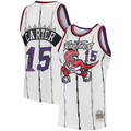 Seanshop T.Raptors #15 Vince Carter Mitchell & Ness White 199899 Hardwood Classics Swingman Jerseys