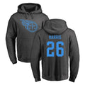 Seanshop T.Titans #26 Marcus Harris Player Ash One Color Pullover Hoodies Home Game Stitched Jerseys