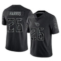 Seanshop T.Titans #26 Marcus Harris Player Black Limited Reflective Home Game Stitched Jerseys