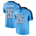 Seanshop T.Titans #26 Marcus Harris Player Light Blue Limited Color Rush Home Game Stitched Jerseys