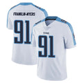 Seanshop T.Titans #91 John Franklin-Myers Player White Limited Vapor Untouchable Home Game Stitched Jerseys
