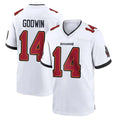 Seanshop TB.Buccaneers #14 Chris Godwin Jr. Player White Home Game Stitched Jerseys