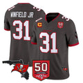 Seanshop TB.Buccaneers #31 Antoine Winfield Jr. Player Pewter Limited 2026 Season Vapor F.U.S.E. Home Game Stitched Jerseys