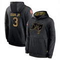 Seanshop TB.Buccaneers #3 Rueben Bain Jr. Player Black Salute to Service Sideline Performance Pullover Hoodies Home Game Stitched Jerseys