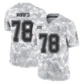 Seanshop TB.Buccaneers #78 Tristan Wirfs Player Arctic Camo Limited Salute To Service Home Game Stitched Jerseys