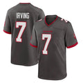 Seanshop TB.Buccaneers #7 Bucky Irving Player Pewter Alternate Home Game Stitched Jerseys