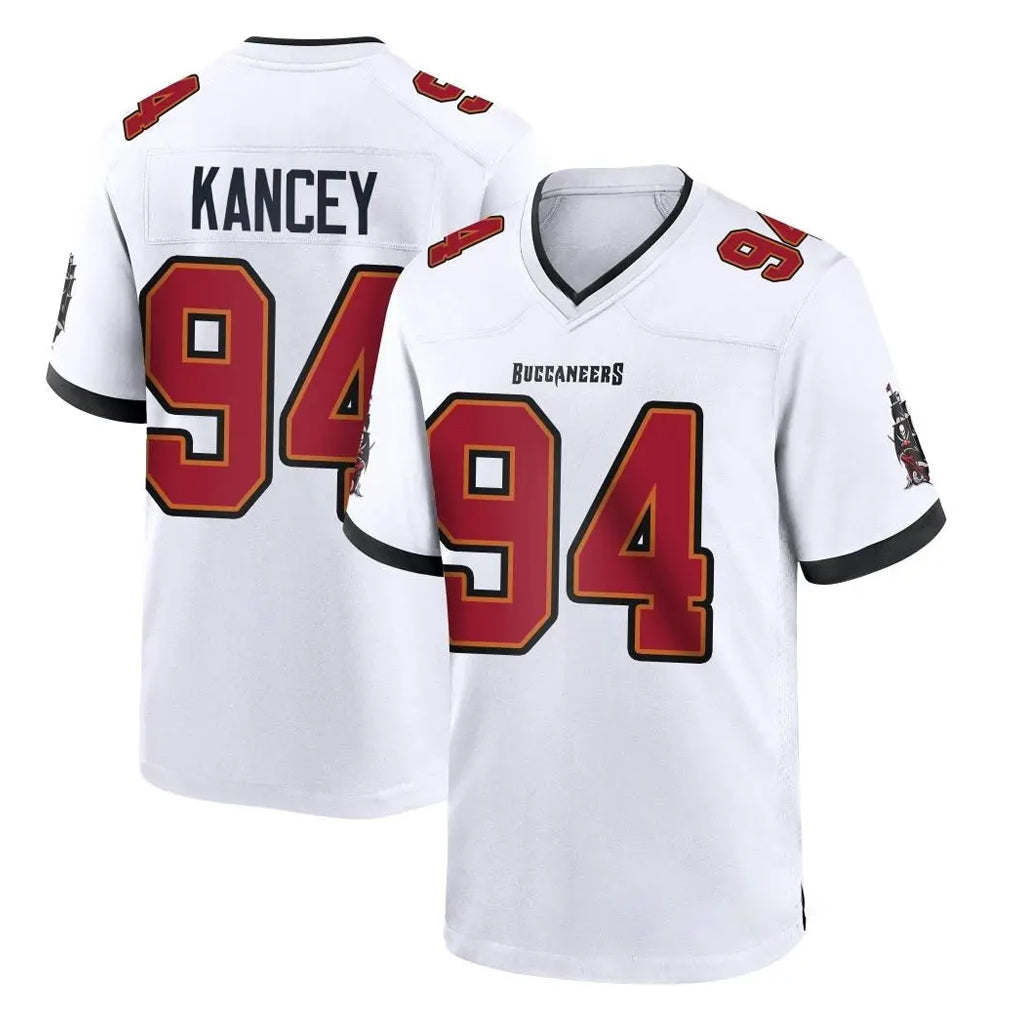 Seanshop TB.Buccaneers #94 Calijah Kancey Player White Home Game Stitched Jerseys