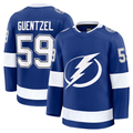 Seanshop TB.Lightning #59 Jake Guentzel Blue Home Premium Jerseys