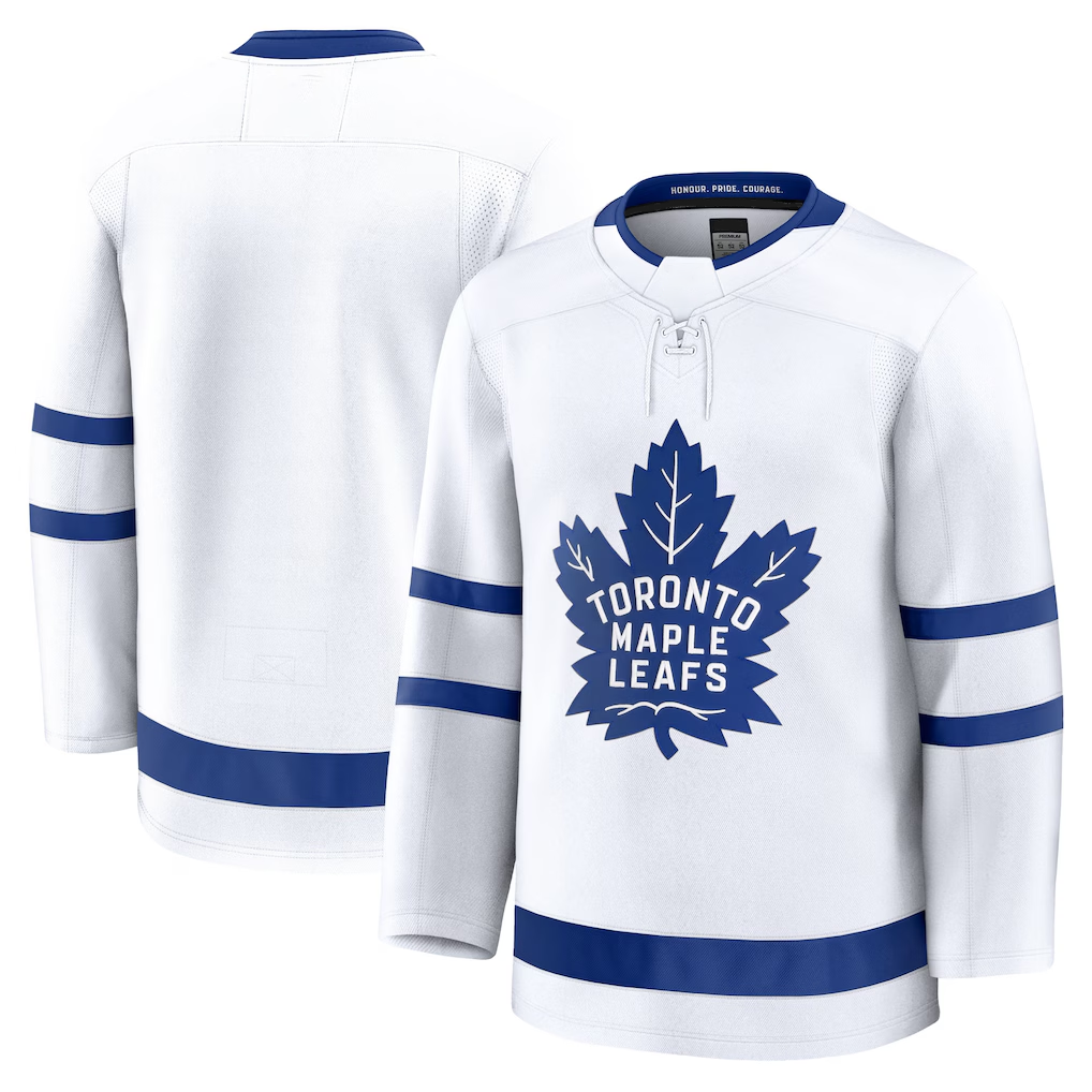 Seanshop TM.Leafs White Away Premium Jerseys