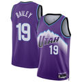 Seanshop U.Jazz #19 Ace Bailey Purple Swingman Jerseys - Icon Edition