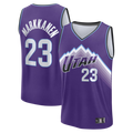Seanshop U.Jazz #23 Lauri Markkanen Fanatics Purple Fast Break Replica Jerseys - Icon Edition