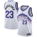 Seanshop U.Jazz #23 Lauri Markkanen White Swingman Jerseys - Association Edition
